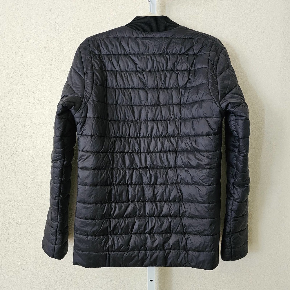 Outerknown Men's Evolution Black Ribbed Collar Zi… - image 2